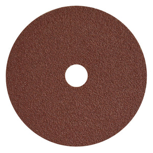Sealey Fibre Backed Disc 115mm - 40Grit - Pack of 25