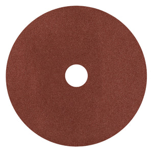 Sealey Fibre Backed Disc 100mm (4") - 60Grit - Pack of 25