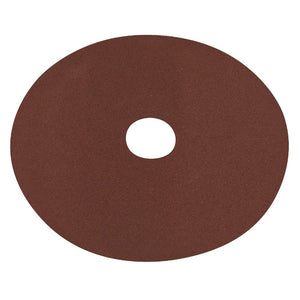 Sealey Fibre Backed Disc 125mm (5") - 120Grit - Pack of 25