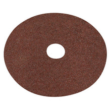 Load image into Gallery viewer, Sealey Fibre Backed Disc 125mm (5&quot;) - 24Grit - Pack of 25
