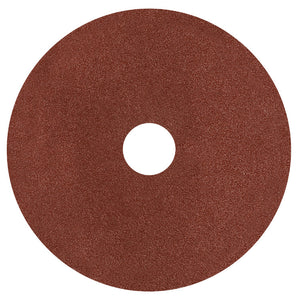 Sealey Fibre Backed Disc 125mm (5") - 40Grit - Pack of 25