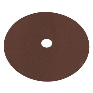 Sealey Fibre Backed Disc 175mm (7") - 120Grit - Pack of 25