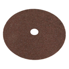 Load image into Gallery viewer, Sealey Fibre Backed Disc 175mm (7&quot;) - 24Grit - Pack of 25
