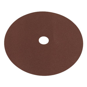 Sealey Fibre Backed Disc 175mm (7") - 80Grit - Pack of 25