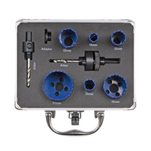 Load image into Gallery viewer, Sealey Holesaw Kit 9pc - Electricians
