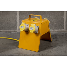 Load image into Gallery viewer, Sealey CEE 4-Way Splitter Box 1.5mm Cable 16A Plug
