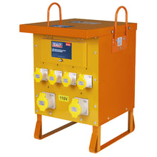 Load image into Gallery viewer, Sealey 110V 10kVA Single Phase Site Transformer
