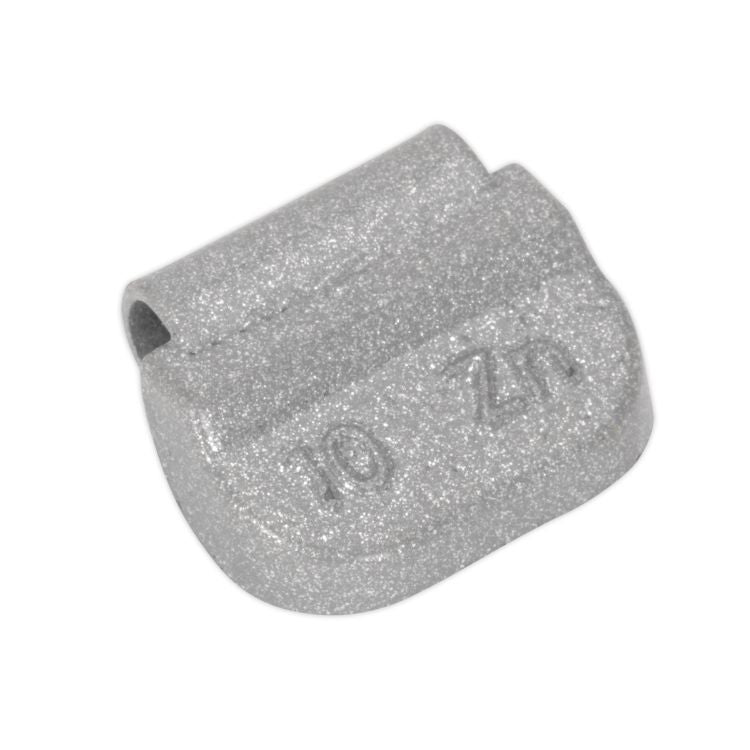 Sealey Wheel Weight 10g Hammer-On Zinc for Steel Wheels - Pack of 100