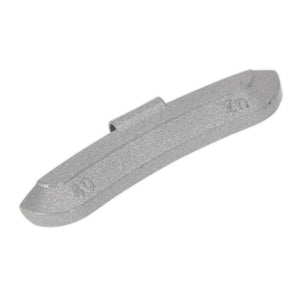 Sealey Wheel Weight 40g Hammer-On Zinc for Steel Wheels - Pack of 50