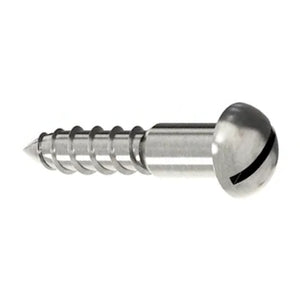Wood Screw 3mm Slotted Round Head - DIN 96