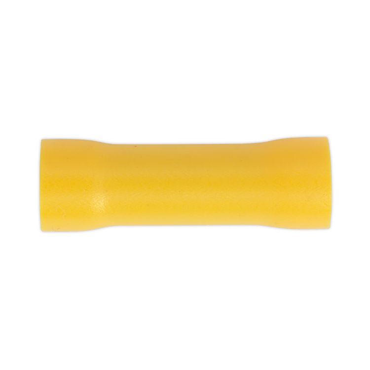 Sealey Butt Connector Terminal 5.5mm Yellow - Pack of 100