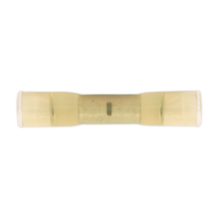 Sealey Cold Seal Butt Connector Yellow 5.9mm - Pack of 10