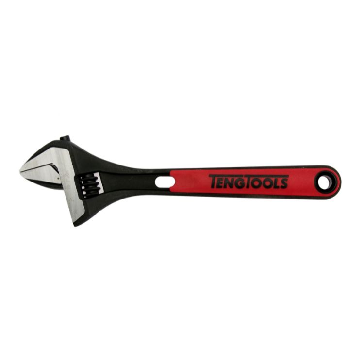Teng Adjustable Wrench TPR Grip 10