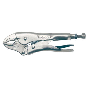 Teng Plier Power Grip Curved Jaw 4"