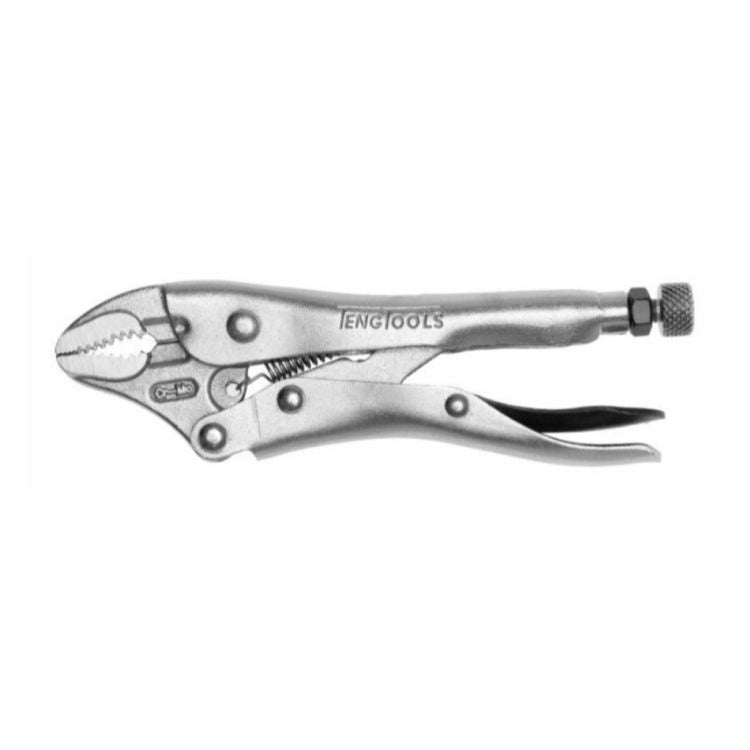 Teng Plier Power Grip Curved Jaw 5