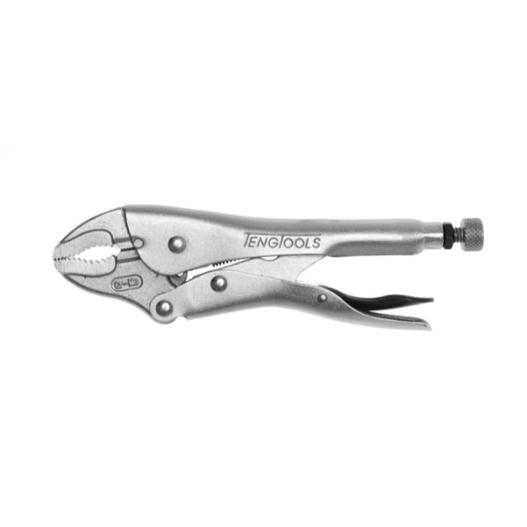 Teng Plier Power Grip Curved Jaw 7