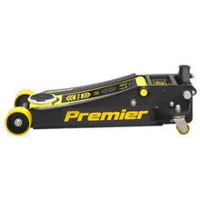 Load image into Gallery viewer, Sealey Trolley Jack 4 Tonne Low Profile Rocket Lift Yellow
