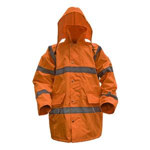 Sealey Hi-Vis Motorway Jacket - Quilted Lining