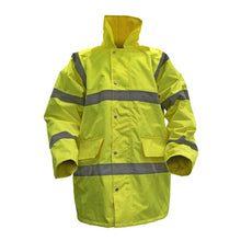 Load image into Gallery viewer, Sealey Hi-Vis Motorway Jacket - Quilted Lining
