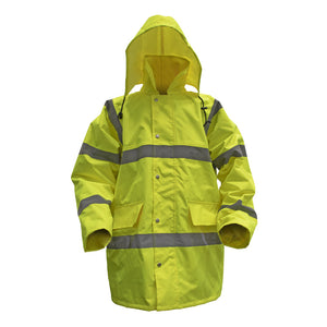 Sealey Hi-Vis Motorway Jacket - Quilted Lining