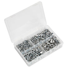 Load image into Gallery viewer, Sealey Steel Nut Assortment 320pc 1/4&quot;-1/2&quot;UNF
