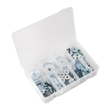 Load image into Gallery viewer, Sealey Repair Washer Assortment 240pc M5-M10 Metric Zinc Plated
