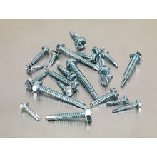 Load image into Gallery viewer, Sealey Self-Drilling Screw Assortment 410pc Hex Head Zinc
