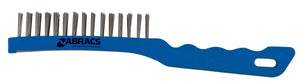 Abracs 4 Row Plastic Handled Wire Brush S/S