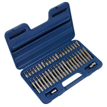 Load image into Gallery viewer, Sealey Topchest &amp; Rollcab Combination 15 Drawer Ball-Bearing Slides - Red &amp; 147pc Tool Kit
