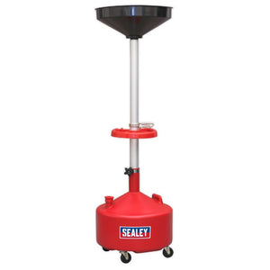 Sealey Mobile Oil Drain 36L Manual Discharge