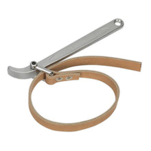 Load image into Gallery viewer, Sealey Oil Filter Strap Wrench 60-140mm Capacity
