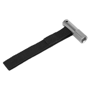 Sealey Oil Filter Strap Wrench 120mm Capacity 1/2" Sq Drive