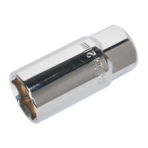 Sealey Spark Plug Socket 21mm 1/2" Sq Drive Magnetic