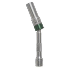Load image into Gallery viewer, Sealey Spark Plug Socket, Universal Joint 14mm 3/8&quot; Sq Drive 12pt 150mm
