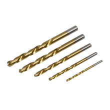 Load image into Gallery viewer, Sealey Left-Hand Spiral Drill Bit Set 5pc
