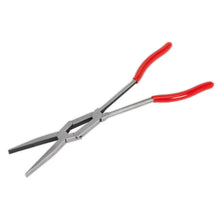 Load image into Gallery viewer, Sealey Flat Nose Pliers Double Joint Long Reach 335mm (13&quot;) (Premier)
