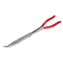 Load image into Gallery viewer, Sealey Needle Nose Pliers Double Joint Long Reach 335mm 45° (Premier)
