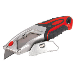 Sealey Retractable Utility Knife Auto-Load - Heavy-Duty (Premier)