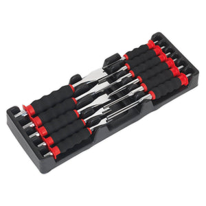 Sealey Sheathed Punch and Chisel Set 11pc (Premier)