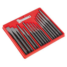 Load image into Gallery viewer, Sealey Punch &amp; Chisel Set 16pc
