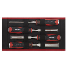 Load image into Gallery viewer, Sealey Hammer-Thru Wood Chisel 4pc Set (Premier)
