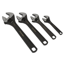 Load image into Gallery viewer, Sealey Adjustable Wrench Set 4pc (Premier)
