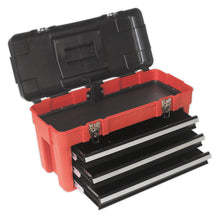 Load image into Gallery viewer, Sealey Toolbox 3 Drawer Portable 585mm
