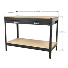 Load image into Gallery viewer, Sealey Workbench 1 Drawer 1.2M
