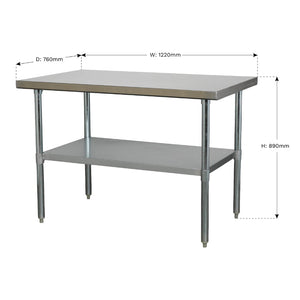 Sealey Stainless Steel Workbench 1.2M