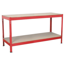 Load image into Gallery viewer, Sealey Workbench Steel Wooden Top 1.53M
