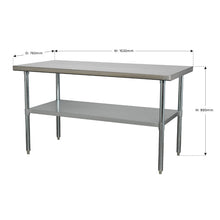 Load image into Gallery viewer, Sealey Stainless Steel Workbench 1.5M
