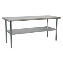 Load image into Gallery viewer, Sealey Stainless Steel Workbench 1.8M
