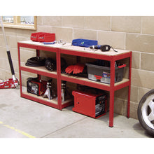 Load image into Gallery viewer, Sealey Racking Unit, 5 Shelves 350kg Capacity Per Level

