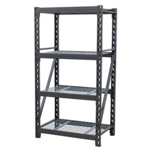 Load image into Gallery viewer, Sealey Heavy-Duty Racking Unit, 4 Mesh Shelves 640kg Capacity Per Level 978mm
